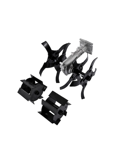 Ablacks C-52 Yan Tırpan + Toprak Çapalama Aparatı + Altıgen Bıçak 2 Adet Çapa