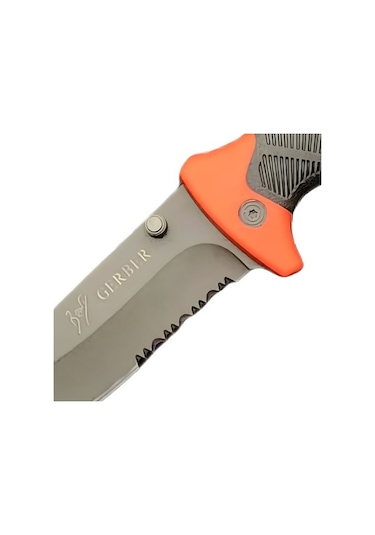 Gerber Bear Grylls 23 Cm Kamp Bıçağı Gümüş - Siyah