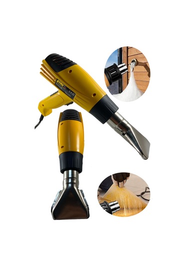 Staxx Titanyum Dişli Motor Sıcak Hava Tabancası 4000w 400℃-900℃