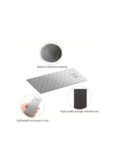 Valkyrie 5 Adet Elmas Biley Seti Bıçak Bileme Taşı Sulu Veya Susuz Biley Uzun Ömürlü Aşınmaz 200 400 600 1000 2000 Grit