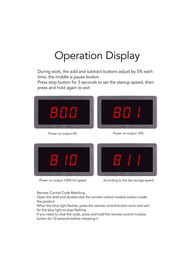 Aubyhe Dc Motor Hız Kontrolörü, Kablosuz Kumanda, Pwm Teknolojisi, 6-30v Aralığı, 8a Maksimum Akım, 0-100% Hassas Hız Ayarı