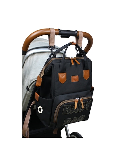 Stylo Monaco Baby Bag Sırt Çantası Siyah
