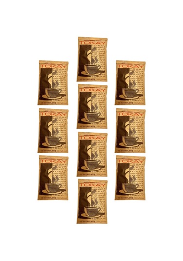 Tokay Kurukahve Geleneksel Az Kavrulmuş Türk Kahvesi Hafif İçim Bol Köpüklü 10 x 100 G