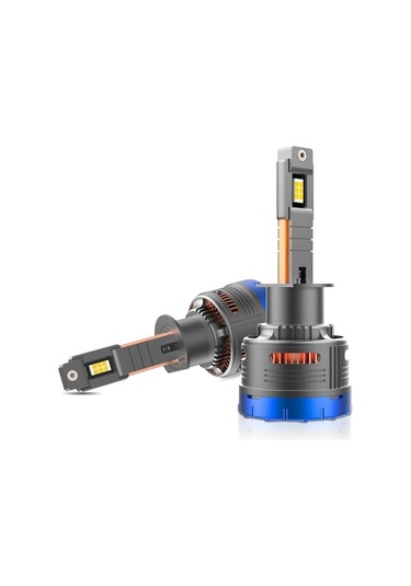 Ebitda Araba Farları Led 600w Yüksek Güç 9005-9006 H1-h11 10-32v, Gri-h1 Kurulum Güvenli Montaj Bir Çift Gri-h1