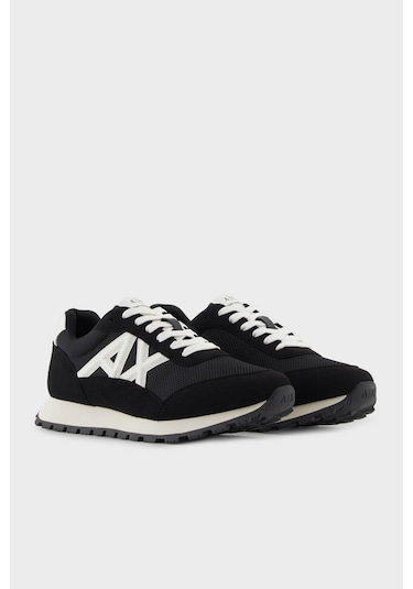 Armani Exchange Erkek Ayakkabı Xm001960 Af19388 Mc024 Siyah-beyaz Siyah-beyaz