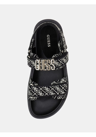 Guess Fabelıs Kadın Sandalet Fl6fbsfal03 Fl6fbsfal03 Blkpl Blkpl Çok Renkli