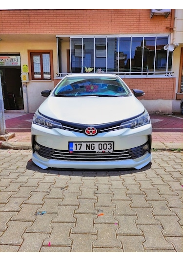 Toyota Corolla Uyumlu (2016-2018) Ön Tampon Eki