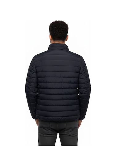 Only&sons Brody Quilt Erkek Lacivert Dik Yaka Ceket Lacivert