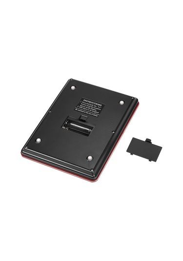 Ximistore9 Kırmızı Dijital Mutfak Terazi, Dokunmatik Ekran, Lcd Arka Işık, 5kg Kapasite, 3 Ölçü Birimi, Otomatik Kapatma, Pişirme Ve Pastane İçin Kırmızı