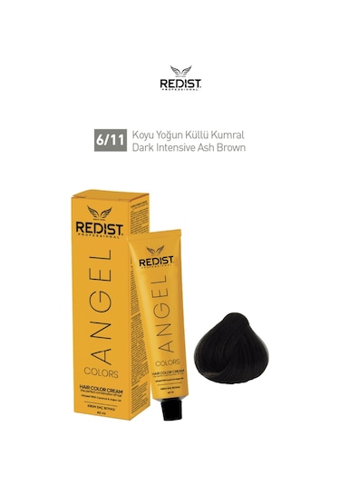 Redist Saç Boyası 6.11 Koyu Yoğun Küllü Kumral 60 ML