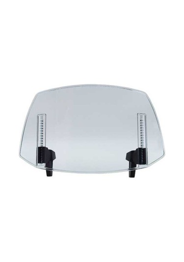 Pazly Motosiklet Ön Cam Uzatma Deflektörü Ayarlanabilir Lmk00163trbl Şeffaf Mavi