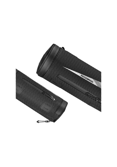 Rockbros-bisiklet Gidon Çantası Su Geçirmez Bisiklet Ön Saklama Y21613 Siyah