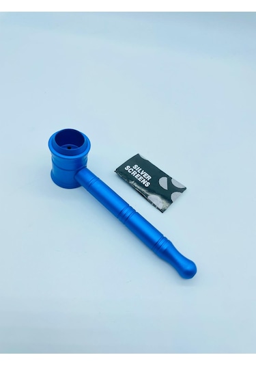 Alcan Metal Pipo 2 Parça Süzgeçli Pipo 10 CM