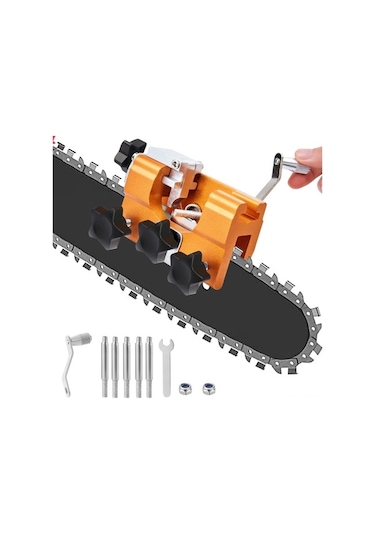 Pratik Taşınabilir Testere Bileme Seti - Tüm Zincirli Ve Elektrikli Testereler İçin