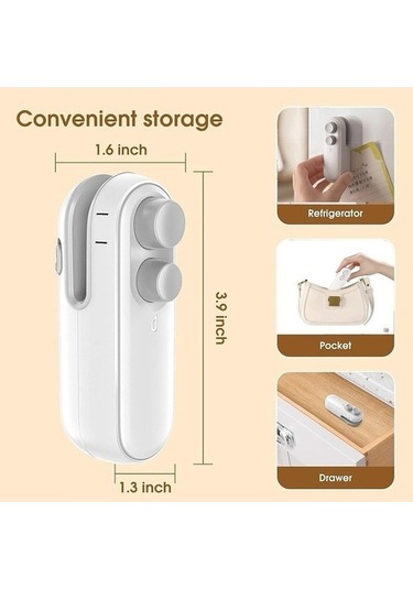 Tongxida Bosphorusboutique Tipi, Şarj Pratik Pazly Paketleme, Evde Kullanılabilir Atıştırmalık Arası 2'si 1 - Rp