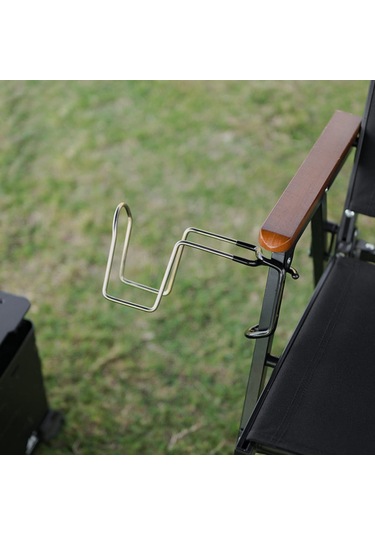 Suofeng Açık Hava Kamp Paslanmaz Çelik Bardak Tutucu Klip Taşınabilir Seyahat Bardak Tutucu Çok Amaçlı Gölgelik Direği Katlanır Sandalye Aksesuarları Çok Renkli