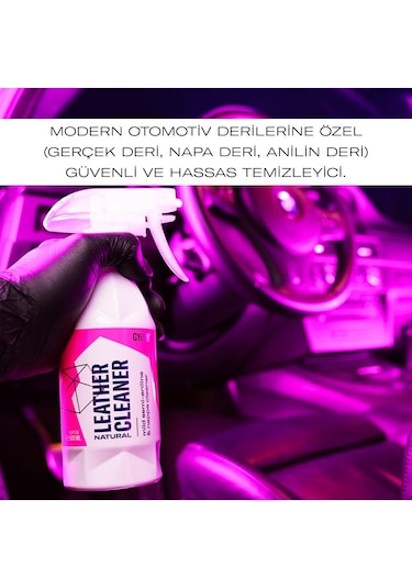 Gyeon Q²m Leather Cleaner Natural Modern Napa Yarı Anilin Deriler