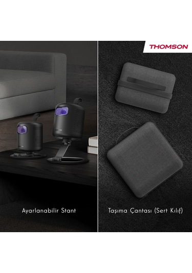 Thomson Vega Pg35b Google Tv 4k Akıllı Projeksiyon Cihazı