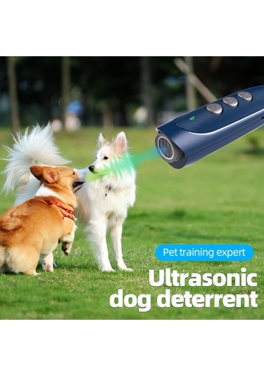 Elmpaly Mavi Ses Dalgası Teknolojili Otomatik Havlama Önleyici Köpek Eğitim Cihazı