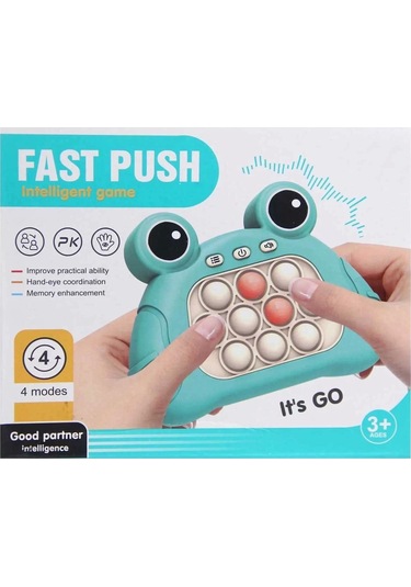 Fast Push Pilli Işıklı Eğitici Baloncuk Oyunu