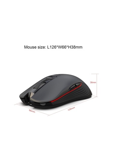 Hxsj T30 Kablosuz Optik Oyuncu Mouse