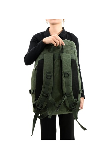 Büyük Boy Ultra Hafif Çok Bölmeli Dağcı Çantası Yeşil Model: 571-7d - Yeşil