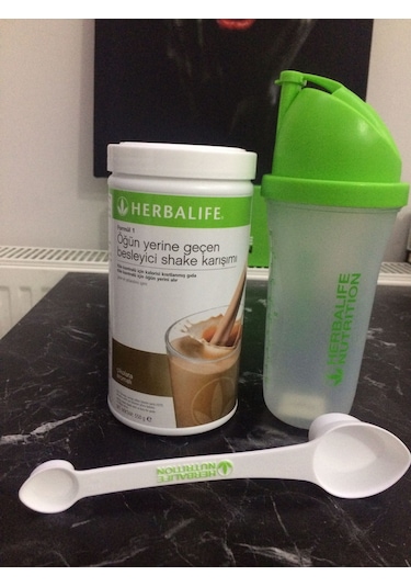 Herbalife Shake Shaker Ve Kaşık Hediye (509012201)