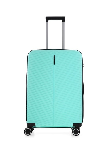 Ççs 5224 Polipropilen Büyük Boy Valiz Mavi