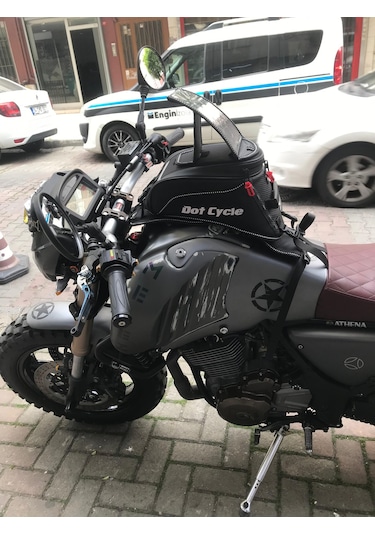 Motosiklet Telefon Tutuculu Depo Üstü Çanta
