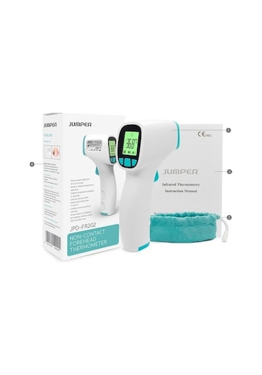 Jumper JPD-FR202 Temassız Ateş Ölçer Turkuaz