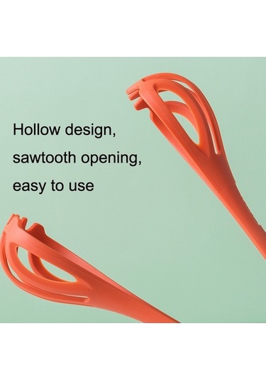 Pazly Cbtx Çok Amaçlı Naylon Yumurta Çırpıcı, Gıda Klipsi Ve Mikser Pişirme Aleti, Turuncu Turuncu