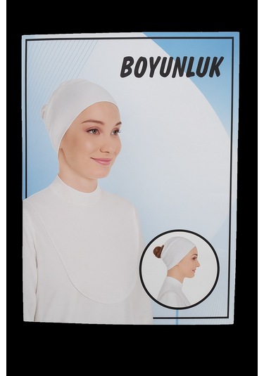 Üçgül Boyunluk Beyaz
