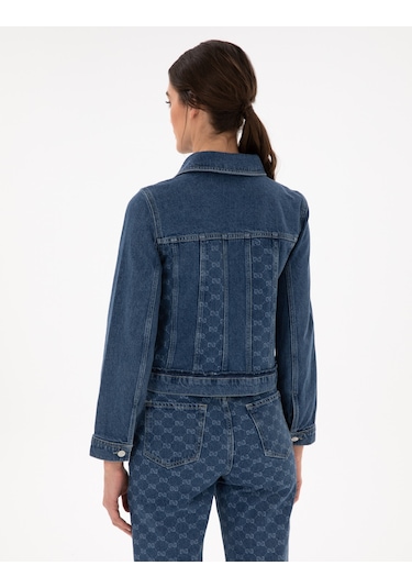 Pierre Cardin Kadın Koyu Mavi Ceket Denim 50306747-vr032 Koyu Mavi Pierre Cardin Kadın Koyu Mavi Ceket Denim 50306747-vr032 Koyu Mavi