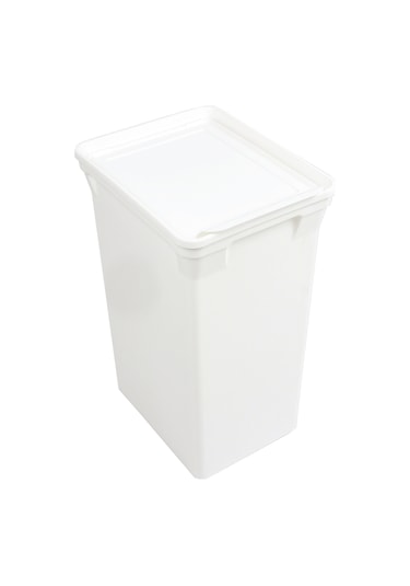 Qutu Q-Trash Bın 20 L Beyaz Çöp Kovası Beyaz