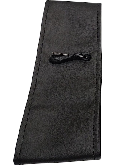 Seat İbiza 1993-2002 Uyumlu Direksiyon Kılıfı Dikmeli Siyah Deri / Siyah Dikişli