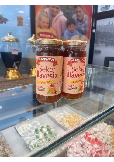 Koska Şeker İlavesiz Portakal Reçeli 270 Gr Koli 12 Adet
