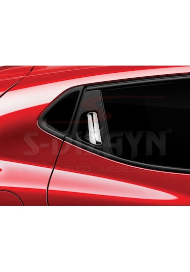 S-Dizayn Renault Clio 4 Hb Krom Arka Kapı Kolu 2 Prç. 2012 Üzeri