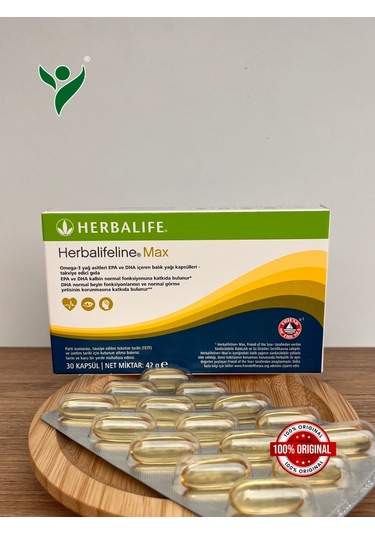 Herbalife Herbalifeline Max Omega 3 - Balık Yağı 30 Kapsül