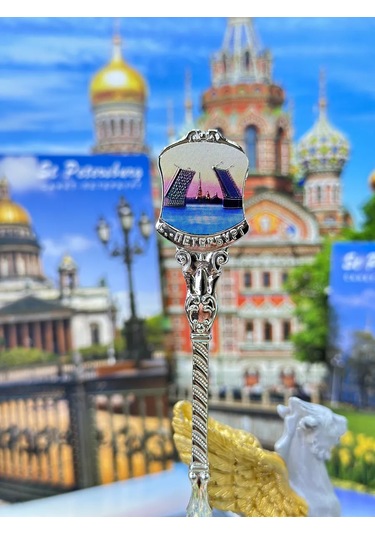 Bjorn Hatıra Kaşığı "saint Petersburg, Peter" 241359403
