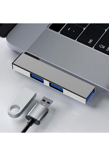 Type c 90 derece L tipi usb 2.0 ,3.0 hub 3 port usb çoklayıcı hub Ürün