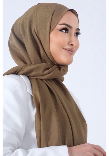 Harem Scarf Brisa Vual Şal - Oksit - Koyu Haki