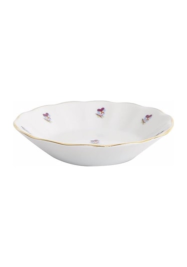 Porland 6'lı Hercai Çay Tabak 11 Cm Beyaz
