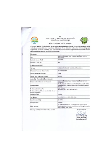 Armix Iz Element Kompleksi Combi ( Kombi ) 1 KG Yaprak .Toprak