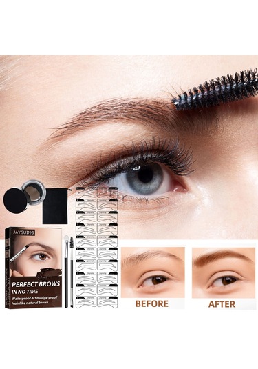 Reedark Jaysuıng Suya Dayanıklı Doğal Kaş Kremi Seti, Kolay Uygulama Ve Uzun Süreli Kalıcılık