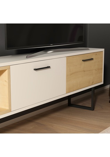 Enna Tv Ünitesi Beyaz Safirmeşe
