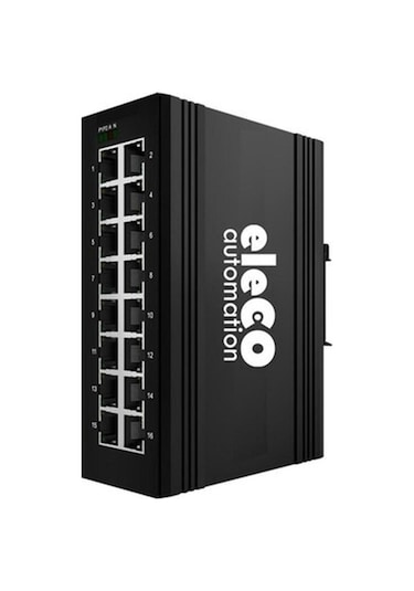 Eleco Elos-s5-16tx Endüstriyel Ethernet Swıtch 16 Port