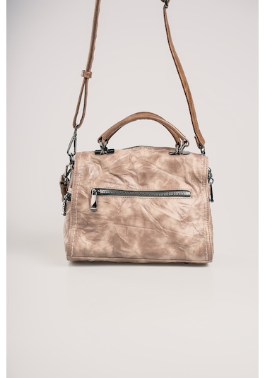 Ççs Kadın Omuz Çantası Ccs18030 Vizon Vizon