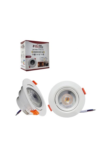 Hıghtek Ht 0659 5watt 6500k Sıngapur Spot Led Beyaz
