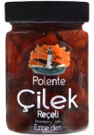 Polente Doğal Çilek Reçeli 400 Gr X 6 Adet