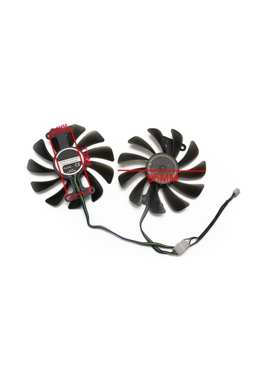 Yaoqijie 2pcs/lot Gtx1070 Gtx1070tı Gtx1080 Fan Kfa2 Galaxy Geforce İle Uyumlu